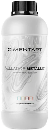 Metallic Sealer, CimentArt packaging
